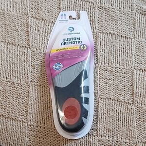 Women's Custom Orthotic Insole - Black and Gray